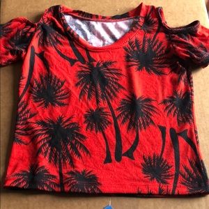 Palm blouse pre loved